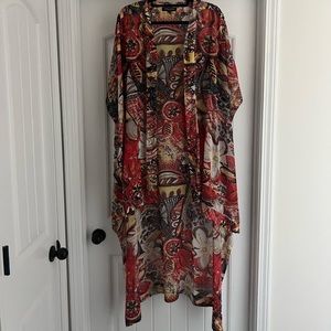 Wendy Williams Collection. Sheer Kimono. Size- XS/S.